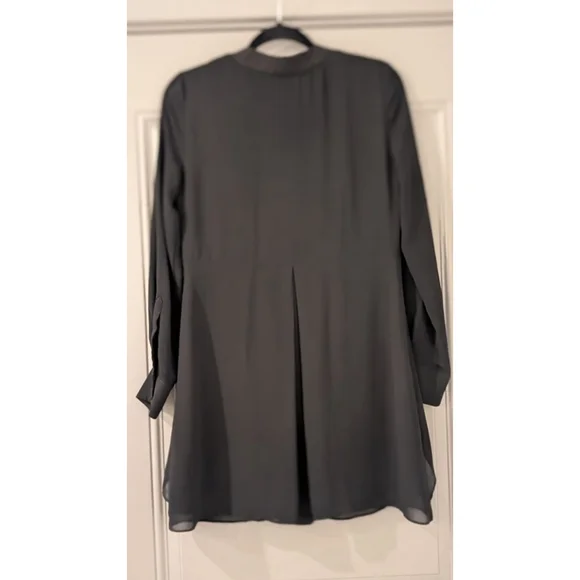 Women's BCBGeneration Black Tunic Top S - Picture 6 of 9